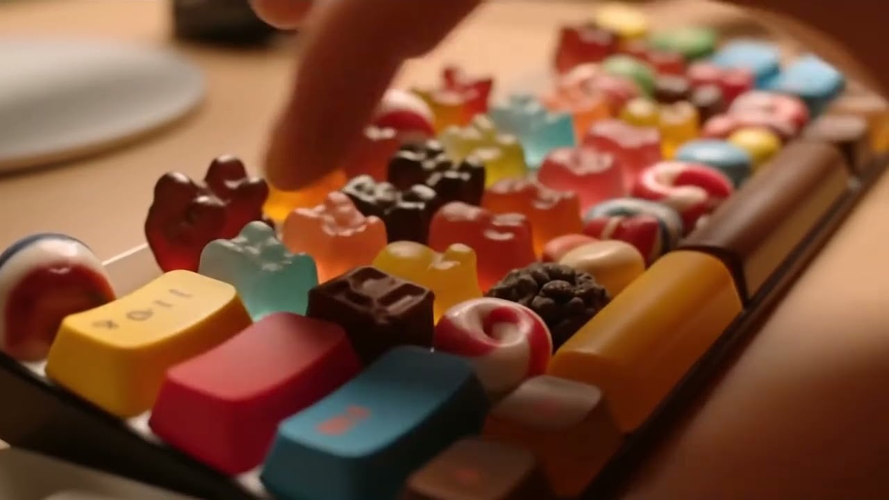 Şeker Klavye ASMR Promptu - Video 1